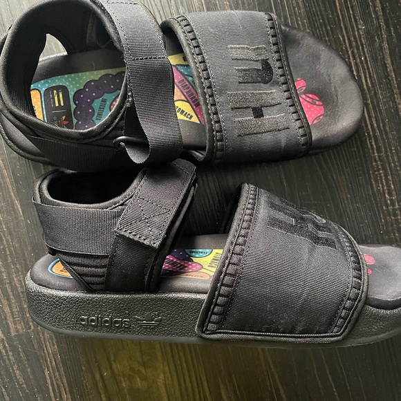 adidas | Shoes | Adidas Human Race Sandals | Poshmark